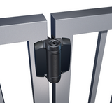 Eņģes ar pievilkšanas funkciju, 2 gab., (metāls-metāls) ar 2 kājiņām, žoga vārtiņiem līdz 70 kg