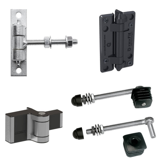 Eņģes bez pievilkšanas viegliem vārtiem