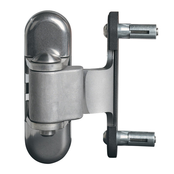 Locinox 3 virzienos regulējamas eņģes vārtiem līdz 130kg, 2 gab.