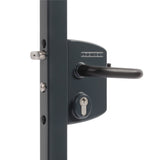 Locinox virspusē montējama vārtu slēdzene ar alumīnija korpusu