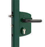 Locinox virspusē montējama vārtu slēdzene ar alumīnija korpusu