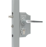 Locinox virspusē montējama mazā dekoratīvā vārtu slēdzene