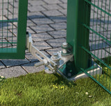 Locinox Metināmas, 4 virzienos regulējamas 180° eņģes slīpumam, komplekts