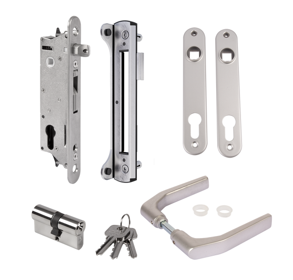 Locinox Fiftylock komplekts iebūvējamām slēdzenēm profiliem no 50mm