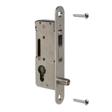 Locinox Iebūvējamā slēdzene bez roktura bīdāmajiem vārtiem