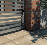 Locinox stiprinājumu komplekts pie zemes Interio aizvērējam