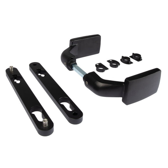 Locinox Anodēta alumīnija rokturu komplekts elektriskajam balstam-gaudītājam