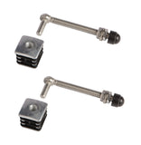 Locinox nerūsējošā tērauda eņģu komplekts ar alumīnija aizbāzni