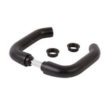 Locinox melni anodētā alumīnija rokturi iebūvējamām slēdzenēm B tipa