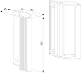 Locinox rokturi elektromagnētiskajai slēdzenei