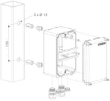 Locinox kārba transformatora barošanas blokam