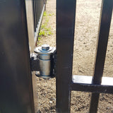 Metinātas eņģes ar pievilkšanu, 2 gab., vārtiem līdz 130 kg – uzstādīts uz vārtiņiem